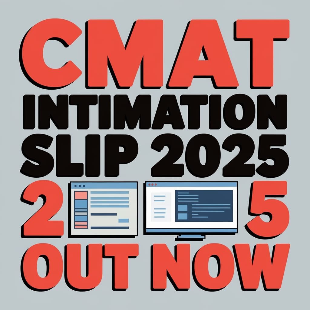 cmat intimation slip
